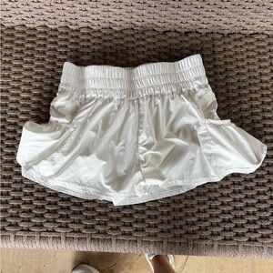 White Athletic Shorts
